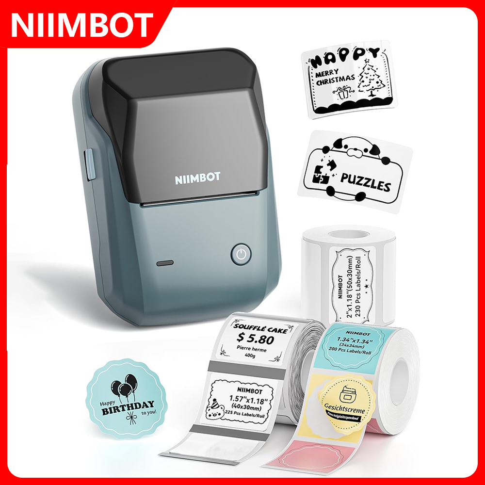 Commercial Book Printing Machines - NIIMBOT B1 2-calowa przenośna drukarka termiczna