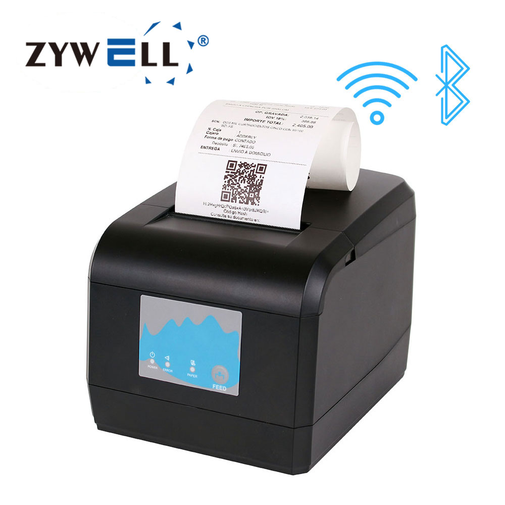 Thermal Printer - Nowa drukarka Wi-Fi Zywell ZY908 Imprimante