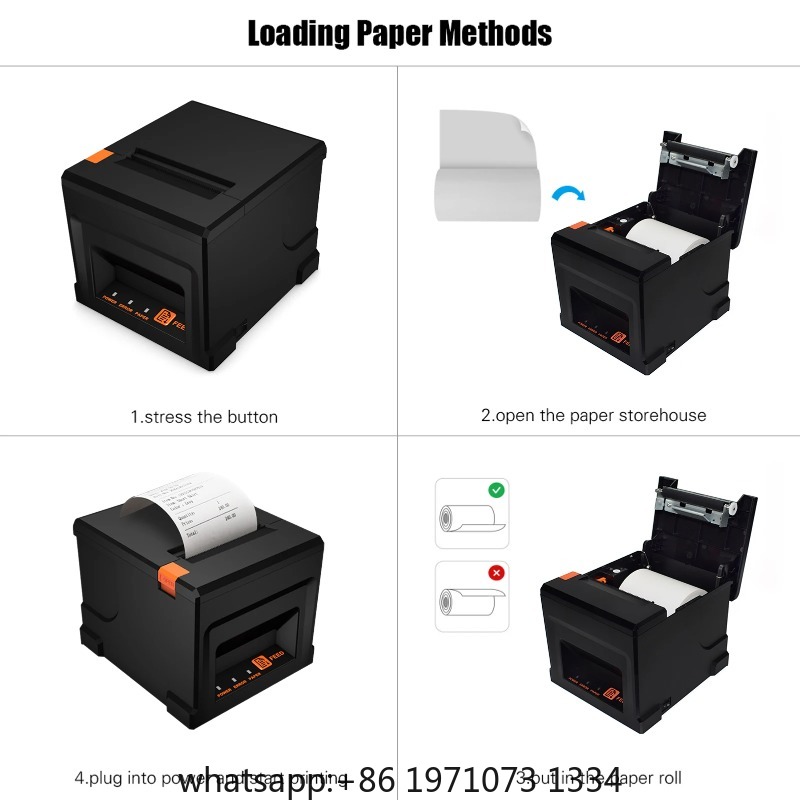 【POS-8360】Drukarka paragonowa  – Receipt Printer recenzja i cena